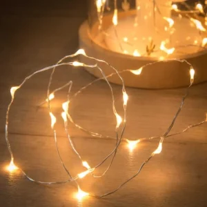Maisons Du Monde Guirlande Lumineuse 60 LED En Métal L305 – Lot De 3 10
