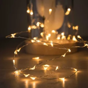 Maisons Du Monde Guirlande Lumineuse 60 LED En Métal L305 – Lot De 3 18