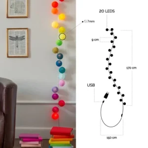 La Case De Cousin Paul Guirlande Lumineuse L290cm 13