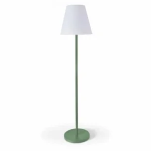 Oviala Lampadaire Droit à LED En Acier Gris 16