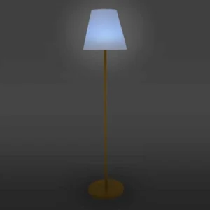 Oviala Lampadaire En Acier Jaune 10