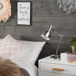 Beliani Lampe à Poser Acier 9