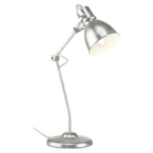 Altobuy Lampe à Poser Articulée Métal Argenté 12