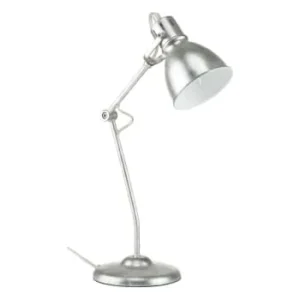 Altobuy Lampe à Poser Articulée Métal Argenté 18