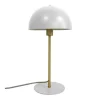 PRESENT TIME Lampe à Poser Bonnet Métal Blanc 13