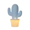 Lucide Lampe à Poser Céramique Bleu H30.5cm 8