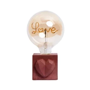 Junny Lampe à Poser En Béton Brique Avec Son Ampoule à Message 10