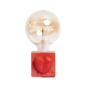 Junny Lampe à Poser En Béton Brique Avec Son Ampoule à Message 18