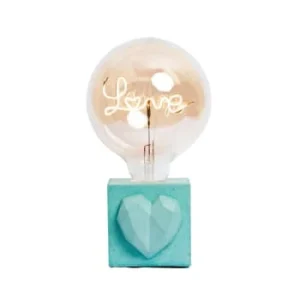Junny Lampe à Poser En Béton Brique Avec Son Ampoule à Message 16