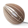 Gone’s Lampe à Poser En Bois Avec Fil Noir Sans Ampoule 19