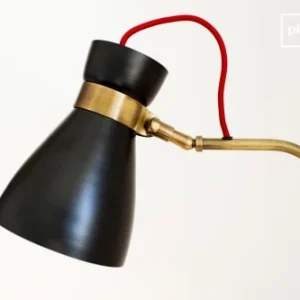 PIB Lampe à Poser En Métal Noir 10