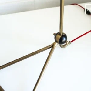 PIB Lampe à Poser En Métal Noir 12