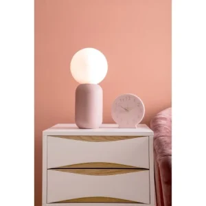Leitmotiv Lampe à Poser En Métal Rose 10