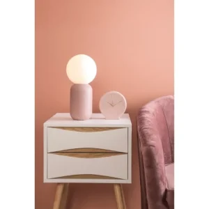 Leitmotiv Lampe à Poser En Métal Rose 12