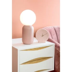 Leitmotiv Lampe à Poser En Métal Rose 14