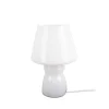 Leitmotiv Lampe à Poser En Verre Blanc 20