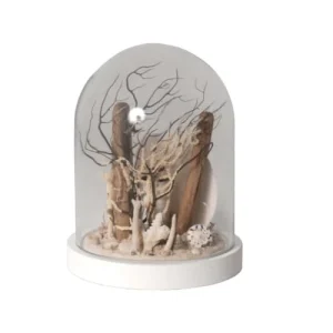 Coc’art Lampe à Poser En Verre Blanc 6