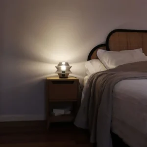 Kulile Lampe à Poser En Verre Soufflé Rose Blush 11