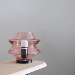 Kulile Lampe à Poser En Verre Soufflé Rose Blush 13