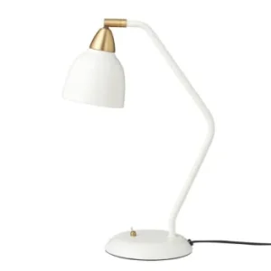 Super Living Lampe à Poser Métal Noir Et Laiton H45cm 15