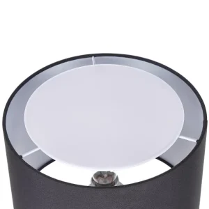 Beliani Lampe à Poser Noire 12