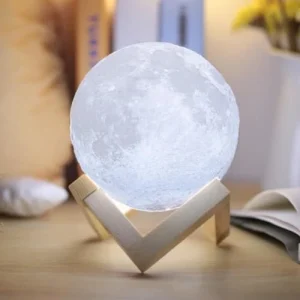 Coup De Coeur Lampe à Poser Pleine Lune 18cm 9