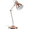 ATHM DESIGN Lampe Abat Jour Et Pied Métal Doré 14