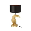 Meubles & Design Lampe Art Déco Forme Toucan Résine Doré 20
