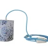 Belamp Lampe Baladeuse Liberty Adeladja Bleu Cordon Bleu Azur 22
