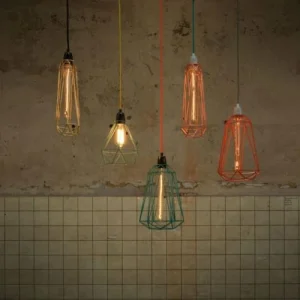 FILAMENT STYLE Lampe Baladeuse Métal Filaire Cuivre D12cm 10