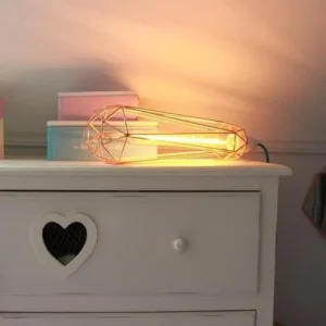 FILAMENT STYLE Lampe Baladeuse Métal Filaire Cuivre D12cm 12