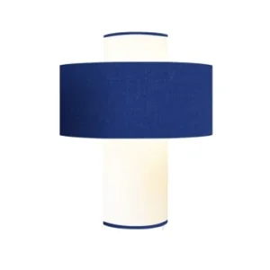 Abat-jours Lampe Bleu Turquoise D 35 Cm 16