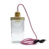 Reversible Lampe Bocal à Poser Fil Rose 11