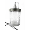 Fenel & Arno Lampe Bocal En Verre Noir 20