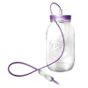 Fenel & Arno Lampe Bocal En Verre Violet 11