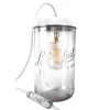 Fenel & Arno Lampe Bocal XL En Verre Blanc 20