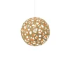 MOAROOM Lampe Coral Colorée 40cm Bambou Et Orange 14