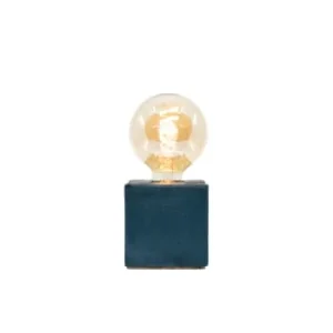 Junny Lampe Cube En Béton Gris Fabrication Artisanale 18
