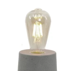 Junny Lampe Cylindrique En Béton Beige Fabrication Artisanale 18