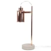 Beliani Lampe De Bureau Cuivré 14