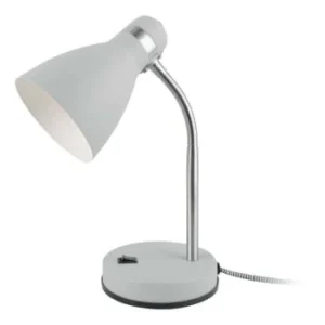 Leitmotiv Lampe De Bureau En Métal New Study Rose Poudré 18