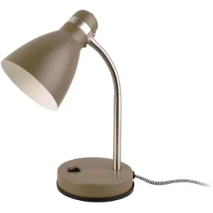 Leitmotiv Lampe De Bureau En Métal New Study Rose Poudré 16