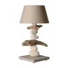 Coc’art Lampe De Chevet En Bois Taupe 17