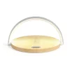 LIVOO Lampe De Chevet Tactile 2 En 1 En ABS Marron 13