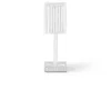 Vondom Lampe De Table Cristal LED Blanc H24cm 22