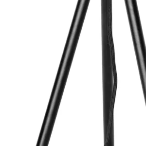 QAZQA Lampe De Table En Acier Noir 12
