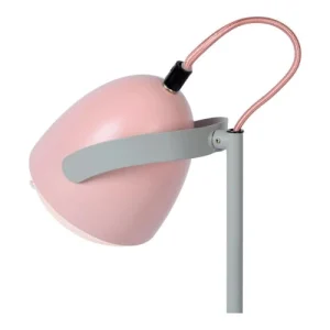 J&Kids Lampe De Table En Acier Rose 32 Cm 13