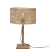 Good & Mojo Lampe De Table En Bambou Naturel, H. 38cm 10