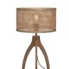Good & Mojo Lampe De Table En Bambou Naturel, H. 40cm 8