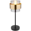 Globo Lampe De Table En Glass Noir 20